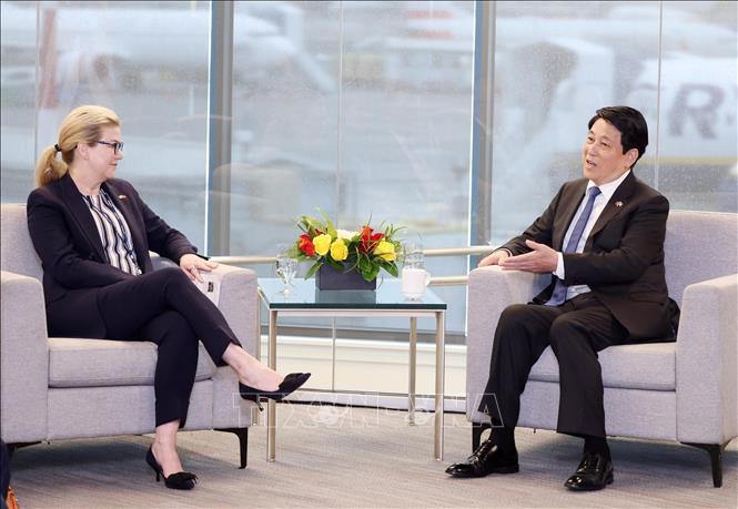 Chủ tịch nước Lương Cường công du Mỹ: Costco kỳ vọng nhập 1 tỷ USD hàng Việt, Boeing giao máy bay, mở đường cho chuỗi cung ứng Việt - Ảnh 4