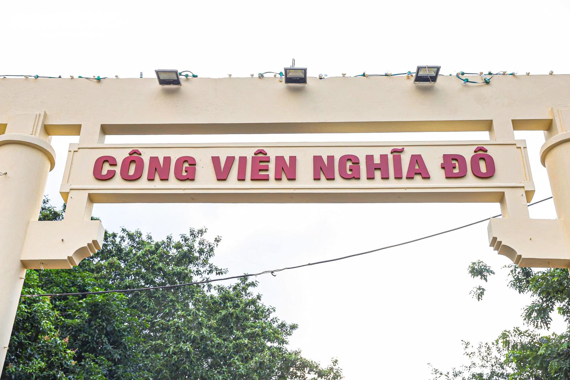 Hà Nội: Công viên Nghĩa Đô 'lột xác', xuất hiện cầu đi bộ hình cây đàn độc đáo - Ảnh 2