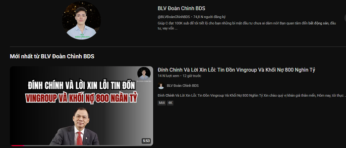 Hơn 50 kênh mạng xã hội gỡ bỏ nội dung bịa đặt về Vingroup - Ảnh 1