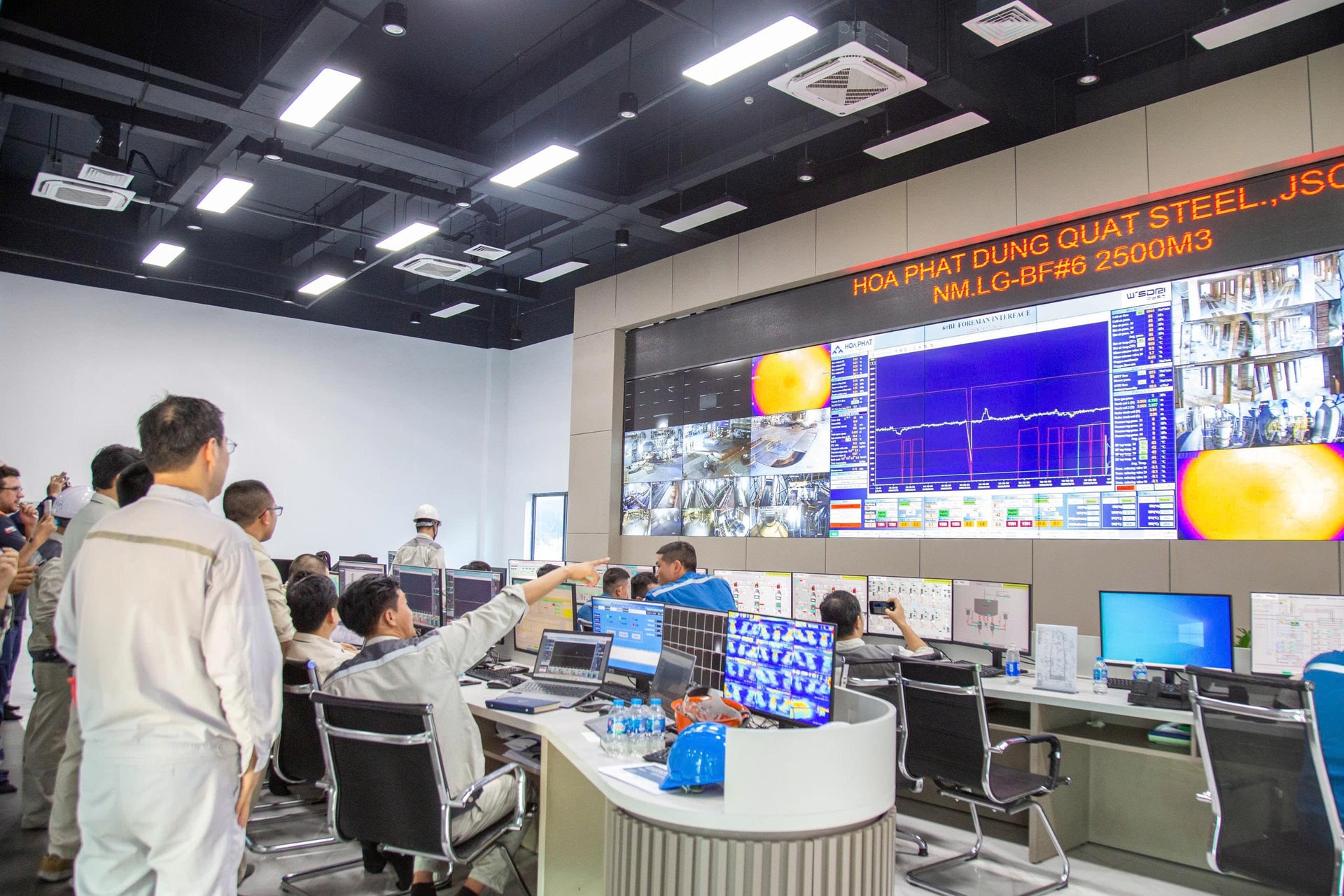 Tỷ phú Trần Đình Long đón tin vui từ dự án Khu liên hợp sản xuất gang thép Hòa Phát Dung Quất 2 - Ảnh 1