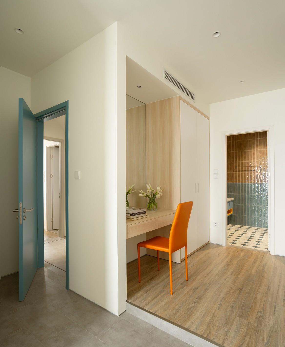 Thiết kế căn hộ 144m2 với gam màu tươi sáng khởi tạo năng lượng tích cực cho gia chủ - Ảnh 15