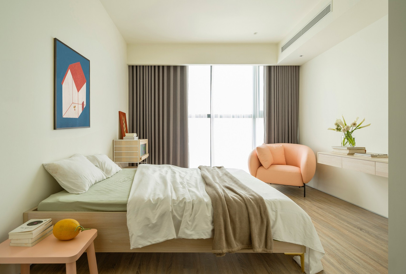 Thiết kế căn hộ 144m2 với gam màu tươi sáng khởi tạo năng lượng tích cực cho gia chủ - Ảnh 14