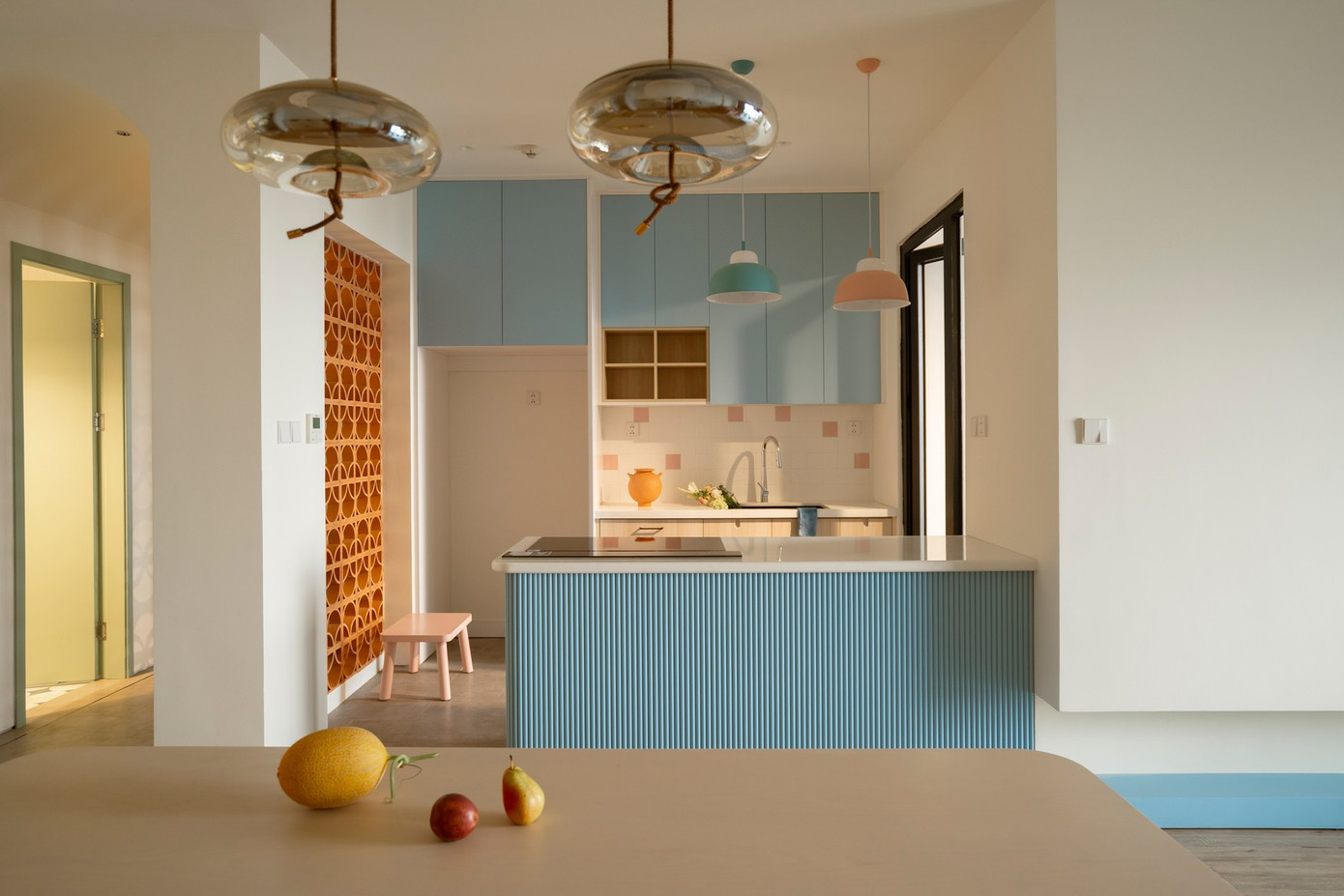 Thiết kế căn hộ 144m2 với gam màu tươi sáng khởi tạo năng lượng tích cực cho gia chủ - Ảnh 7