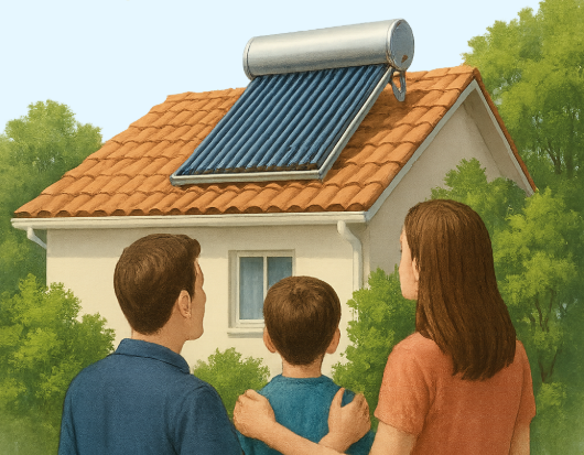 Máy nước nóng năng lượng mặt trời: Có thực sự giảm tiền điện đáng kể? - Ảnh 1