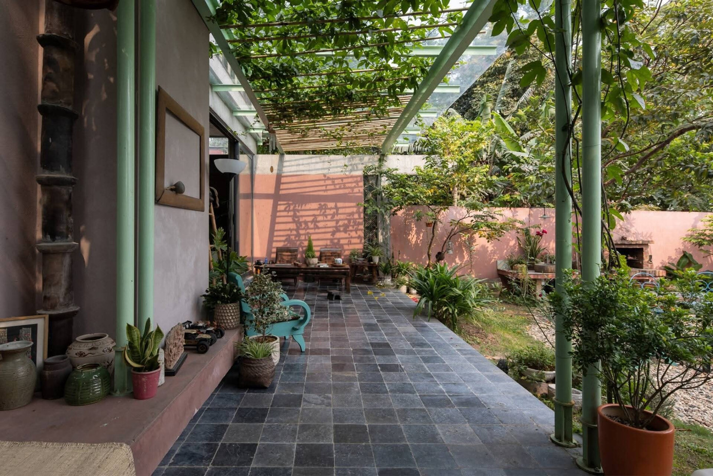 Nhà vườn 320m2 kiến tạo không gian sống yên bình tại Hà Nội - Ảnh 3