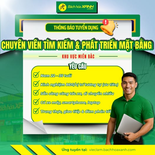 Nóng: Bách Hóa Xanh tìm mặt bằng "Bắc tiến", sẵn sàng mục tiêu 1.000 cửa hàng mỗi năm - Ảnh 1