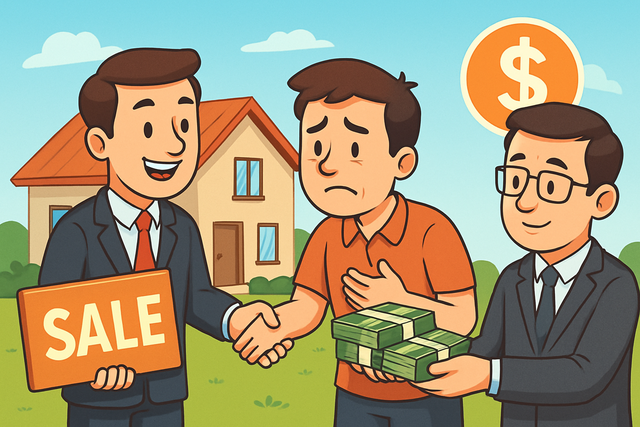 Bán căn nhà đất được 5,4 tỷ đồng, chủ nhà phải trả phí môi giới 120 triệu đồng: "Lúc đưa tiền tiếc đứt ruột, nhưng đó cũng là phần phí môi giới đáng được hưởng" - Ảnh 2