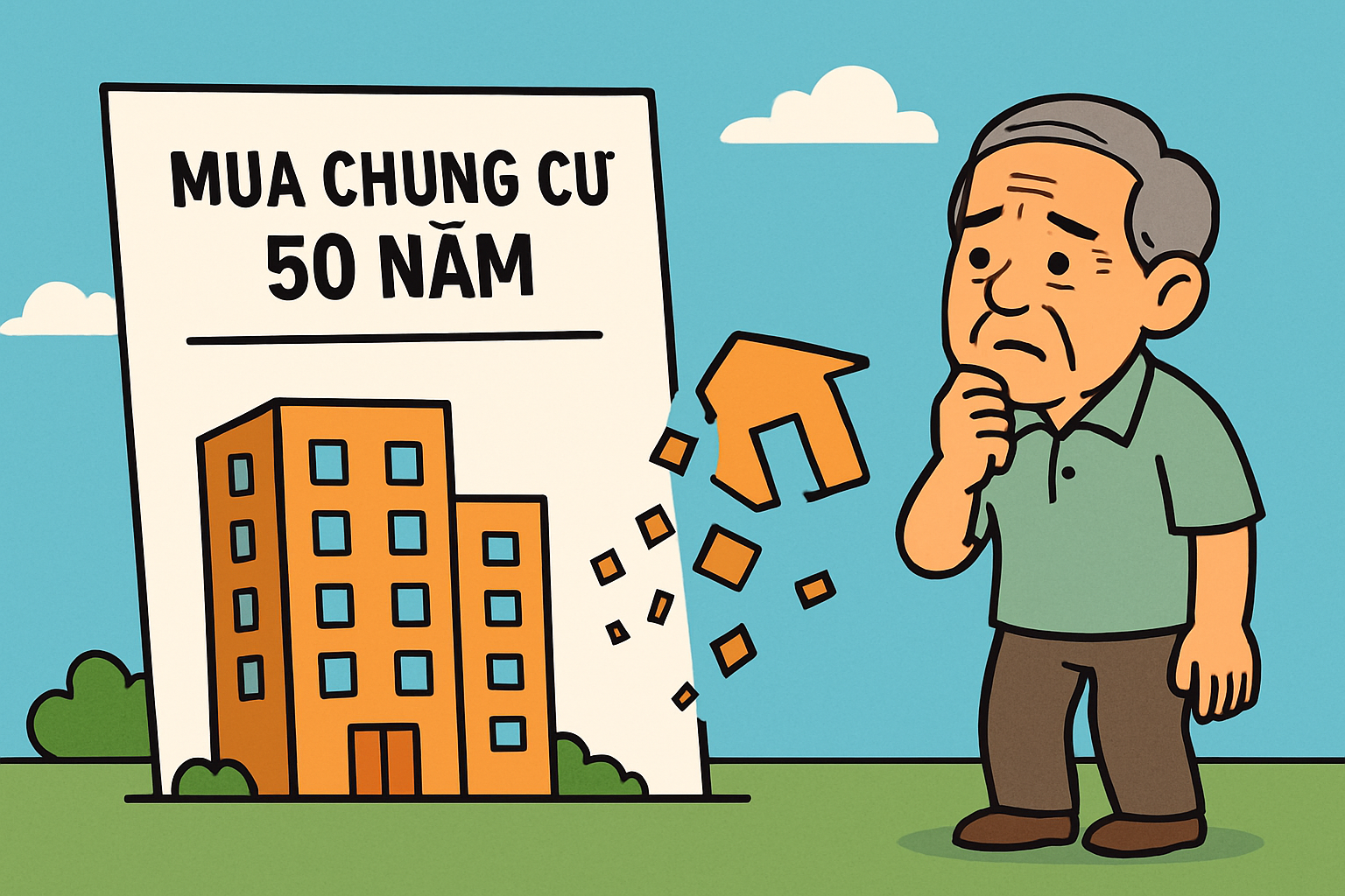 Mua chung cư 50 năm, khi hết hạn người dân có "mất trắng"? - Ảnh 1