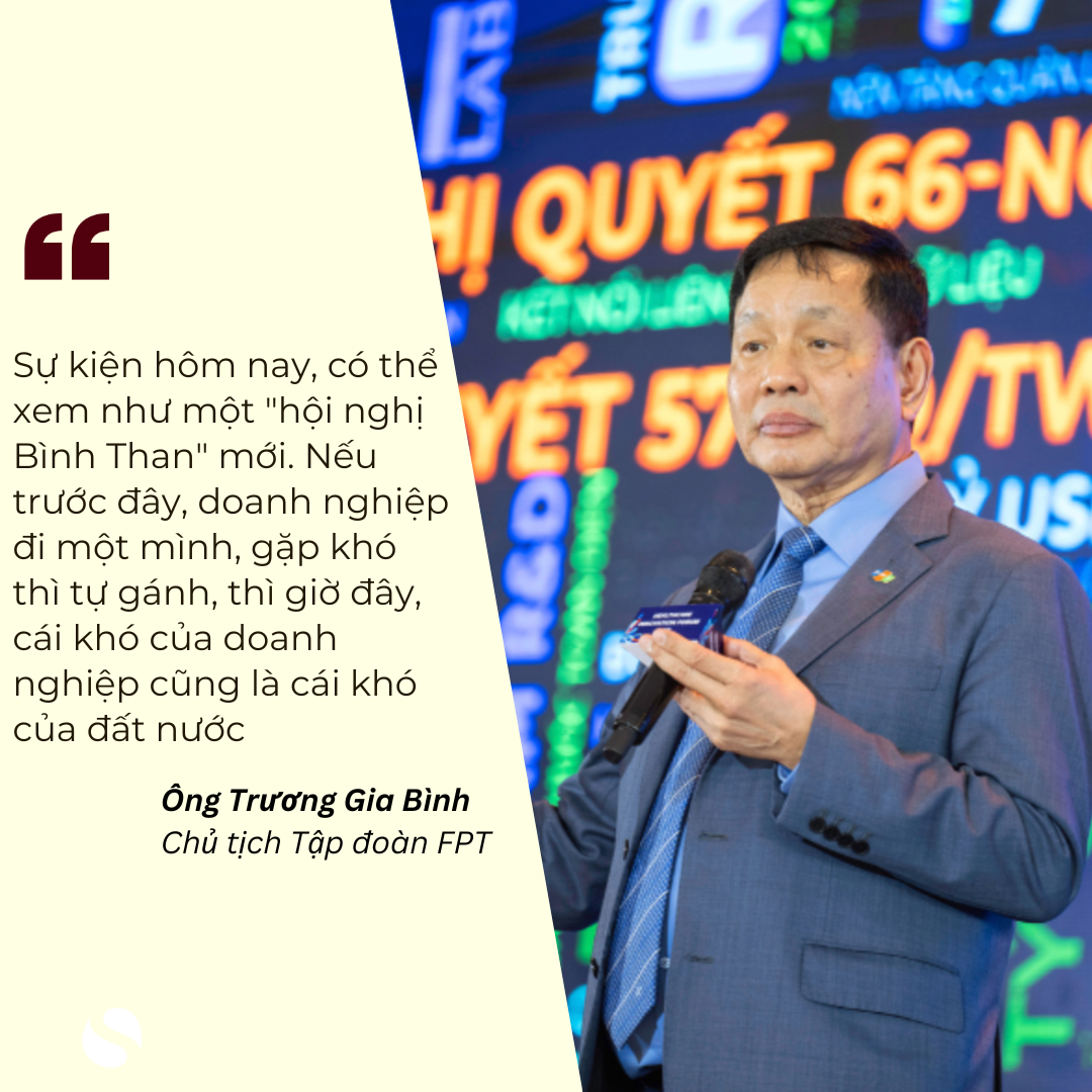Chủ tịch FPT Trương Gia Bình: "Đã đến lúc công – tư kiến quốc, cùng gánh trách nhiệm phát triển kinh tế' - Ảnh 2