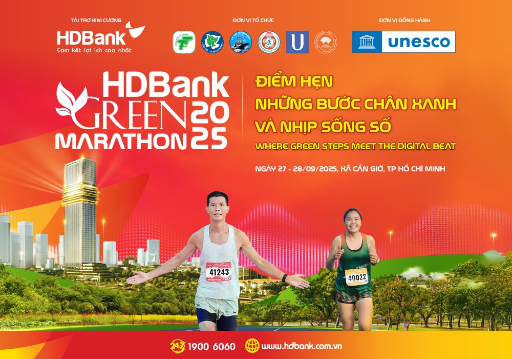 HDBank Green Marathon 2025 - Điểm hẹn của những bước chân xanh và nhịp sống số - Ảnh 1
