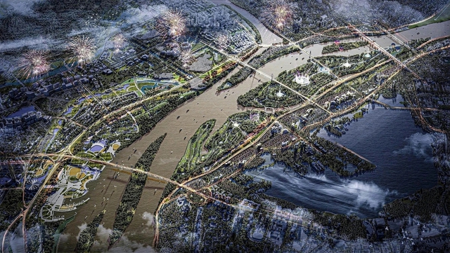 Đèo Cả đề xuất xây công trình dài 84 km tạo nên “kỳ tích sông Hồng”, tổng vốn đầu tư 300.000 tỷ đồng - Ảnh 1