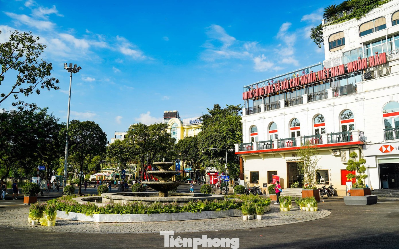 Quảng trường Đông Kinh Nghĩa Thục chưa hoàn thiện, tiếp tục được chỉnh trang trong phân kỳ hai - Ảnh 3