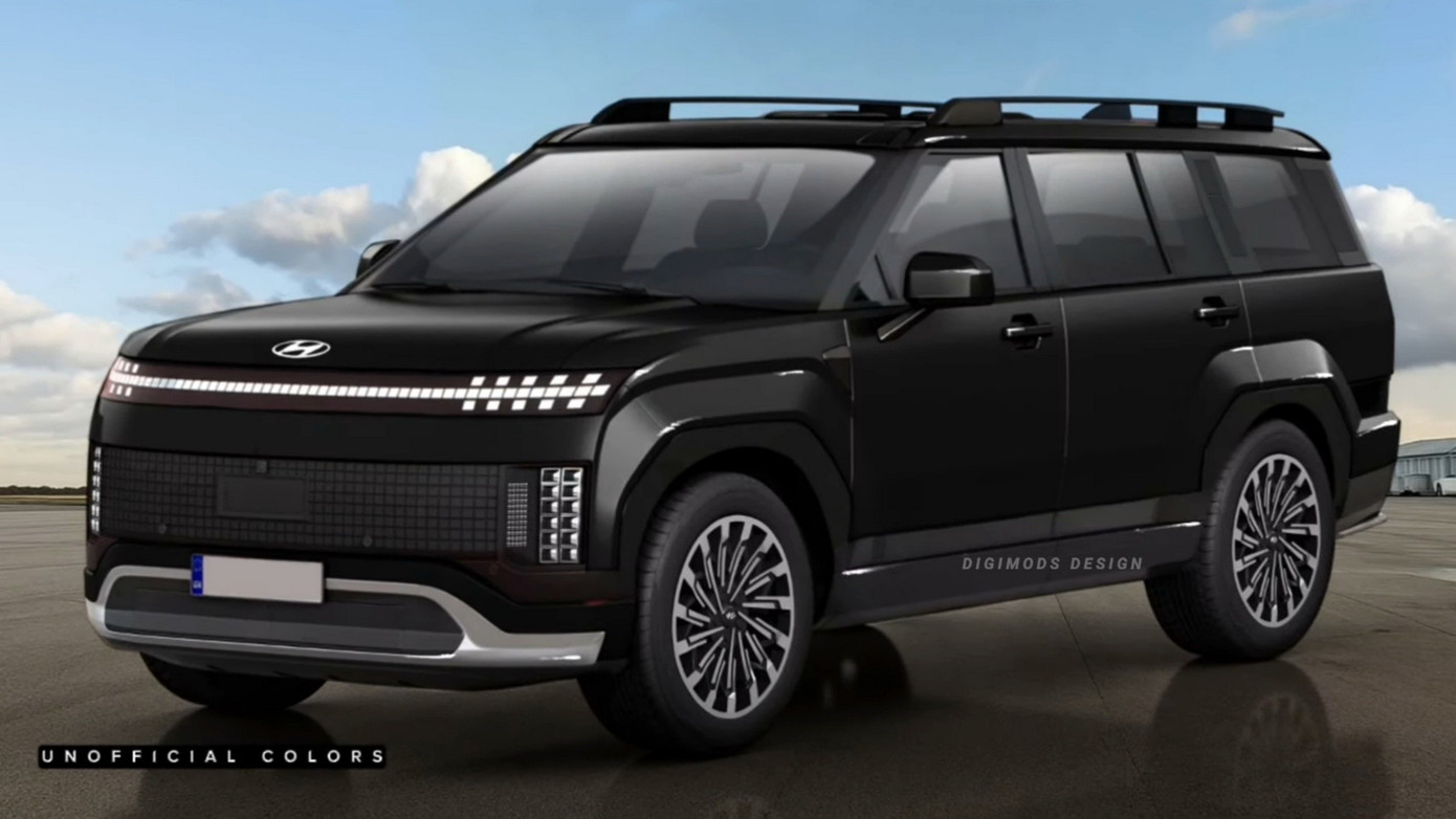 Hé lộ diện mạo hoàn toàn mới của Hyundai Santa Fe - Ảnh 3