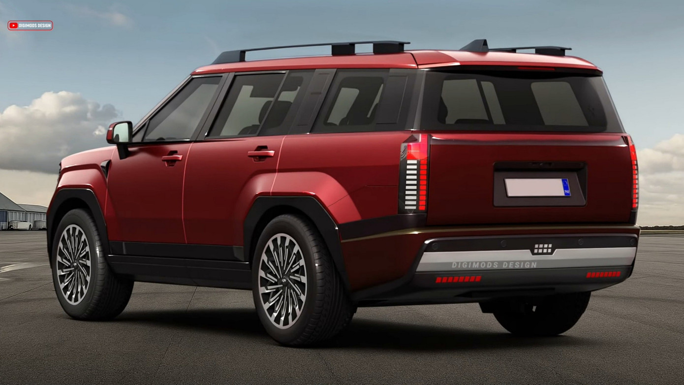 Hé lộ diện mạo hoàn toàn mới của Hyundai Santa Fe - Ảnh 4