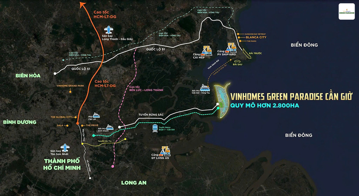 Đô thị lấn biển lớn nhất Việt Nam 2.870ha, có tòa tháp cao 108 tầng mong chờ suốt một thập kỷ tại TPHCM của tỷ phú Phạm Nhật Vượng đang "hot" bậc nhất lúc này - Ảnh 1