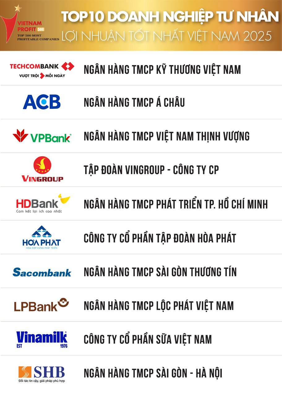 10 doanh nghiệp lãi nhất Việt Nam: Viettel soán ngôi PVN, ACB lần đầu lọt top, Hòa Phát tái xuất trong khi VIB và FPT 'biến mất' - Ảnh 3