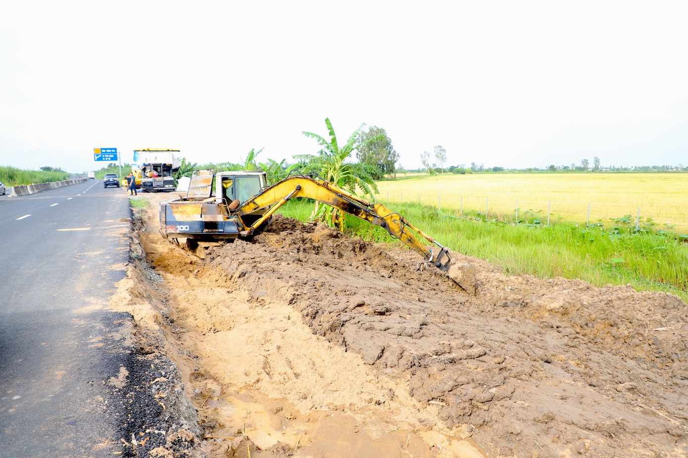 Tuyến đường nối Cần Thơ-An Giang được chi hơn 750 tỷ đồng nâng cấp sắp về đích - Ảnh 6