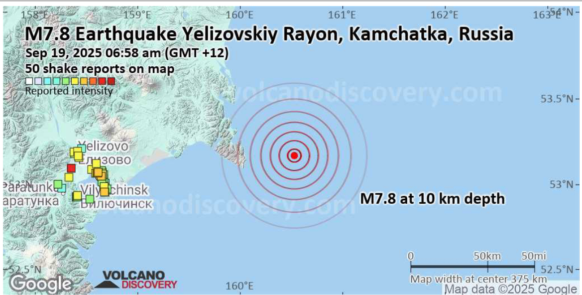 Nga hứng động đất mạnh kèm cảnh báo sóng thần - Ảnh 1
