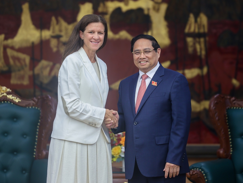 Thủ tướng đề nghị tập đoàn GE Vernova (Hoa Kỳ) mở rộng đầu tư nguồn và lưới điện tại Việt Nam - Ảnh 1