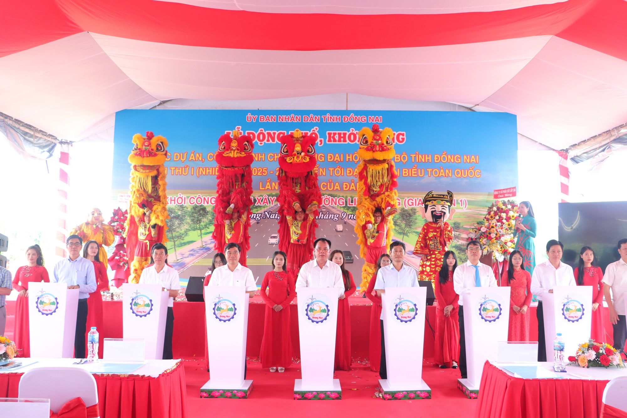 Khởi công, động thổ loạt dự án ở Đồng Nai - Ảnh 1