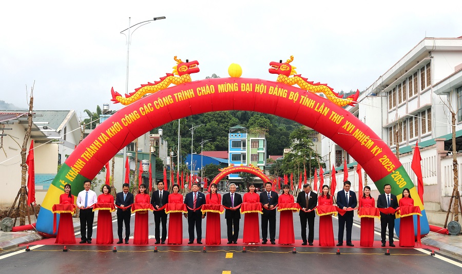 Sơn La khởi công, khánh thành loạt công trình với tổng vốn hơn 150 tỷ đồng - Ảnh 1