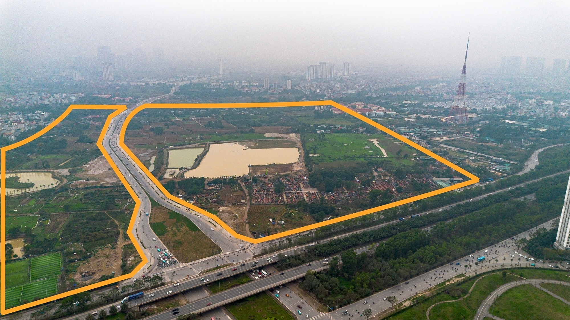 Hà Nội sắp có KĐT 20.000 tỷ, rộng 75 ha nằm cạnh khu biệt thự hơn 1 tỷ đồng mỗi m2, đắt đỏ nhất Hà Nội - Ảnh 2