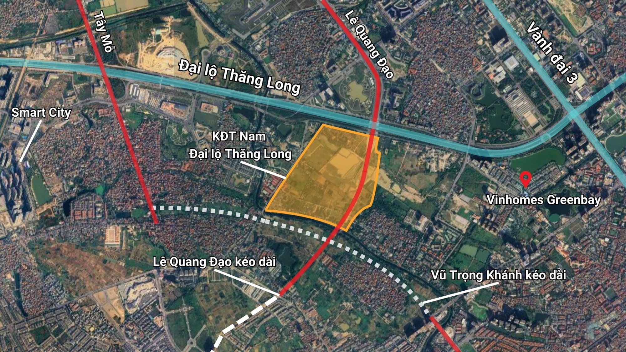 Hà Nội sắp có KĐT 20.000 tỷ, rộng 75 ha nằm cạnh khu biệt thự hơn 1 tỷ đồng mỗi m2, đắt đỏ nhất Hà Nội - Ảnh 1