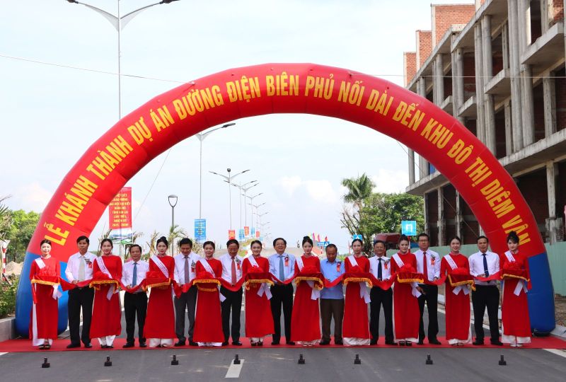 Khánh thành dự án đường Điện Biên Phủ nối dài đến khu đô thị Diêm Vân tại tỉnh Gia Lai - Ảnh 1