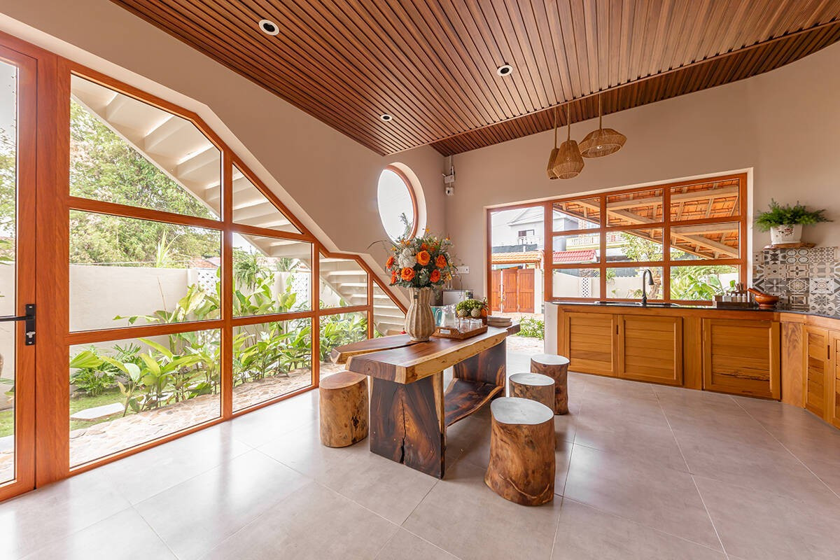 Ngôi nhà chạm vào ký ức bằng ngôn ngữ kiến trúc bản địa - Ảnh 10