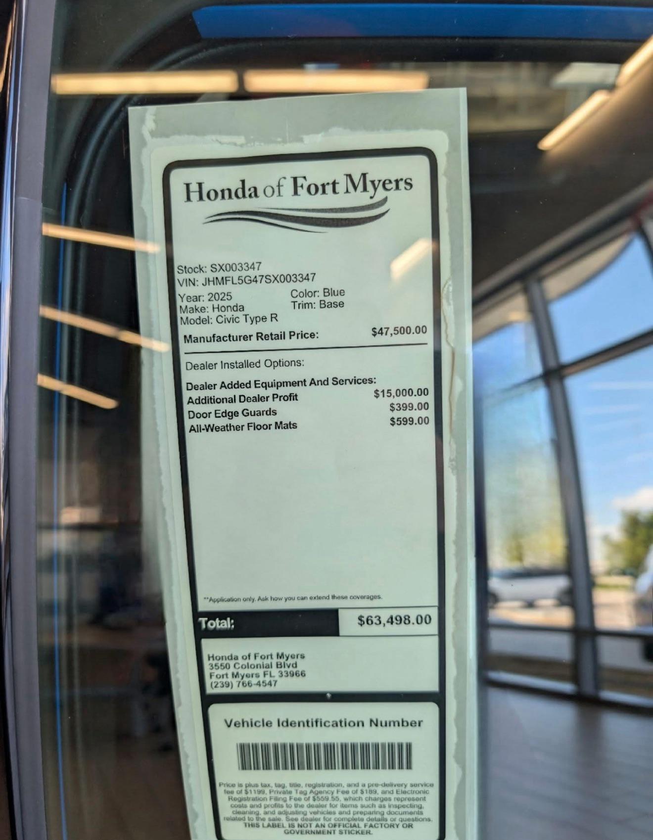 'Bia kèm lạc' không chỉ có tại Việt Nam: Đại lý này công khai kênh giá gần 400 triệu đồng đối với Civic Type R - Ảnh 2