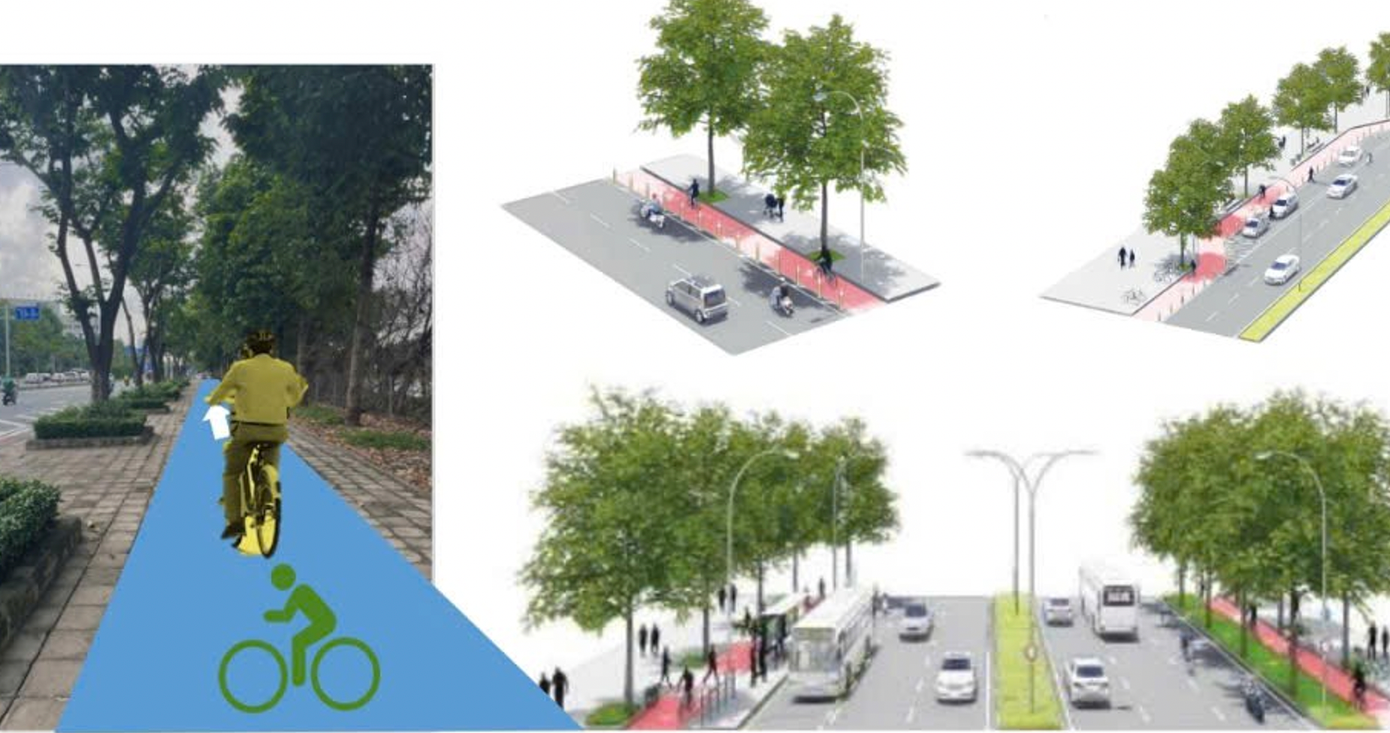 Cận cảnh tuyến đường đầu tiên ở TPHCM sẽ cải tạo thành làn xe đạp - Ảnh 2