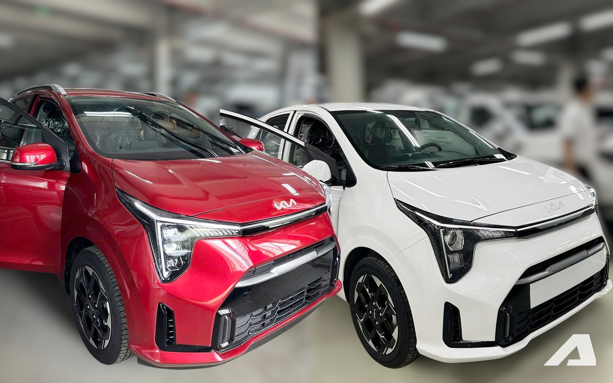 Kia Morning 2025 về đại lý trước khi ra mắt: Đèn LED như Carnival, cụm màn hình lớn, CarPlay không dây, 'phả hơi nóng' lên Wigo, i10 - Ảnh 1