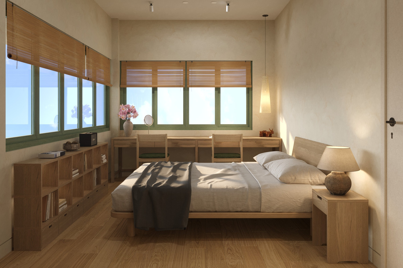 Thiết kế nhà đậm chất chất truyền thống cho diện tích đất 100m2 - Ảnh 12