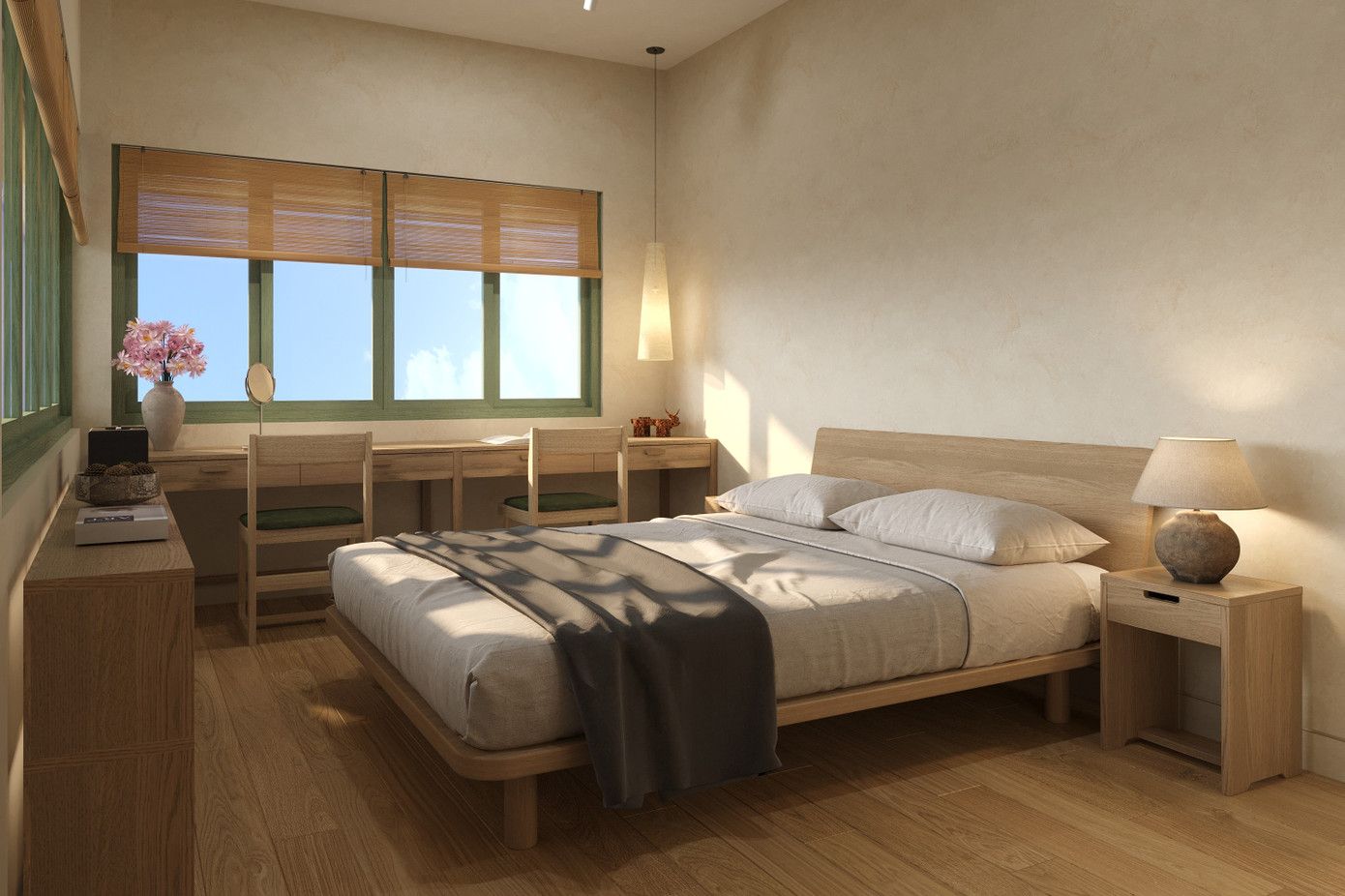 Thiết kế nhà đậm chất chất truyền thống cho diện tích đất 100m2 - Ảnh 13