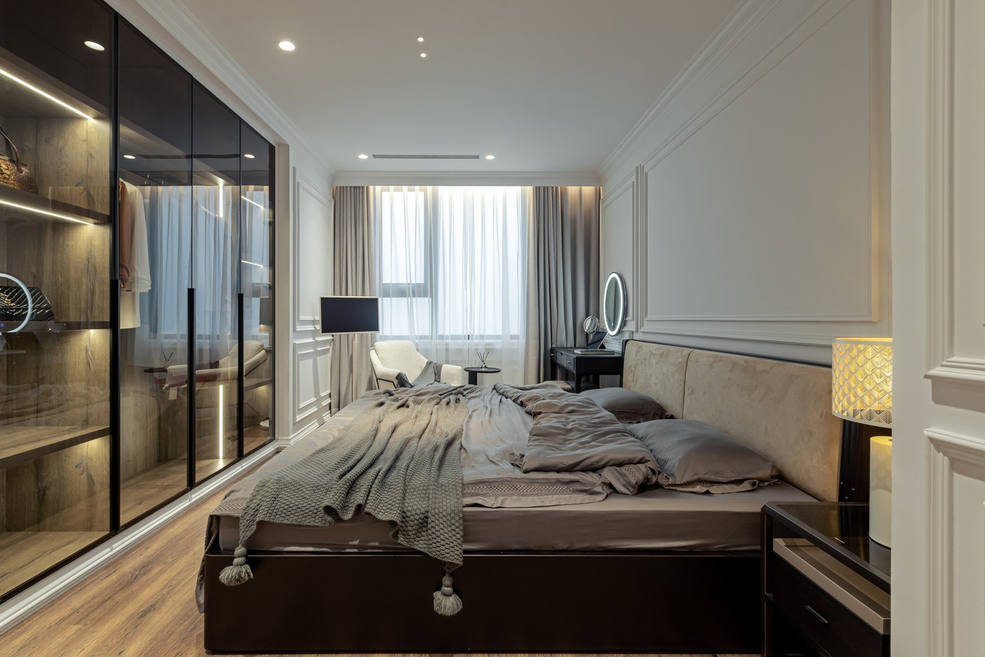 Quá trình biến đổi Penthouse từ phong cách Tân cổ điển sang hiện đại - Ảnh 19