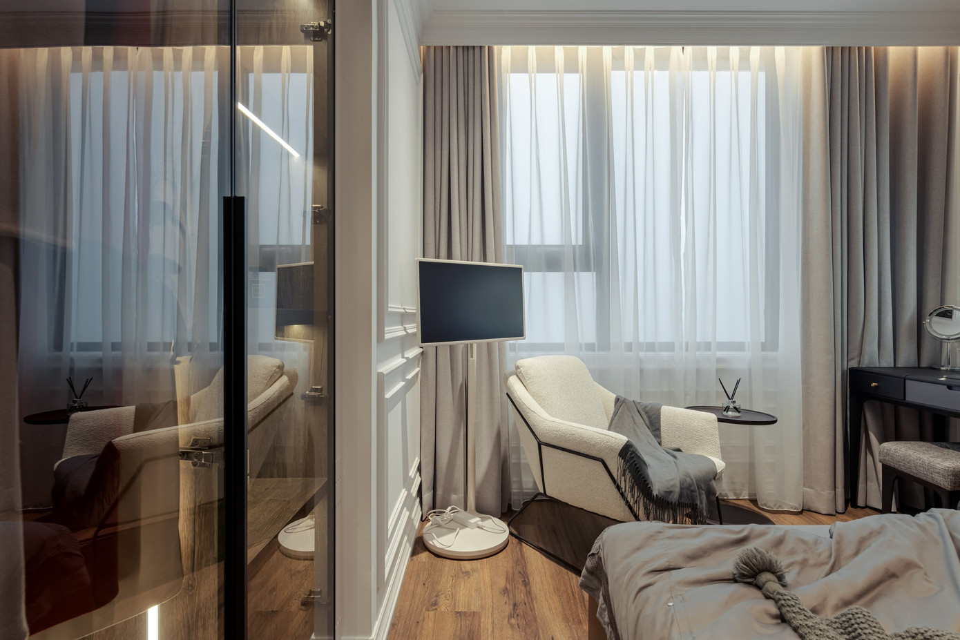 Quá trình biến đổi Penthouse từ phong cách Tân cổ điển sang hiện đại - Ảnh 21