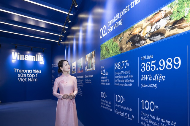 Vinamilk tạo điểm nhấn tại Triển lãm thành tựu đất nước 80 năm - Ảnh 2