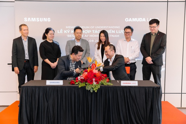 Gamuda Land Việt Nam bắt tay Samsung, kiến tạo giải pháp sống thông minh và bền vững - Ảnh 1