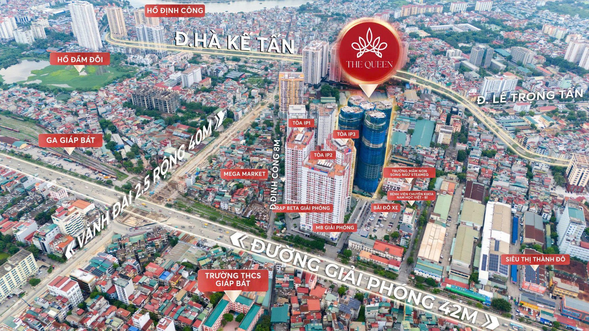 The Queen - Biểu tượng mới giữa vùng lõi thủ đô khan hiếm nguồn cung - Ảnh 1