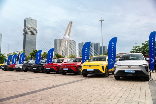 250 chiếc VinFast Limo Green đồng loạt bàn giao khắp 3 miền - Ảnh 1