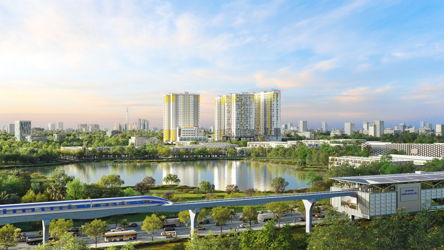 Ưu thế sống xanh Bcons City tháp Green Diamond nâng tầm giá trị - Ảnh 1