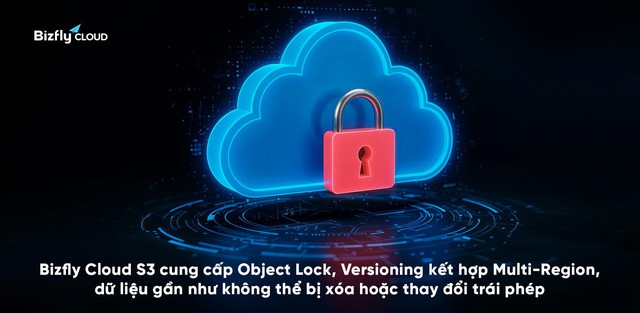 Bizfly Cloud S3 bảo vệ trước rủi ro mất mát và tấn công dữ liệu từ lưu trữ vật lý, giúp dữ liệu luôn an toàn, kinh doanh liền mạch - Ảnh 1