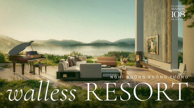 Walless Resort - Concept nghỉ dưỡng “không tường” táo bạo bởi Flamingo Holdings - Ảnh 1