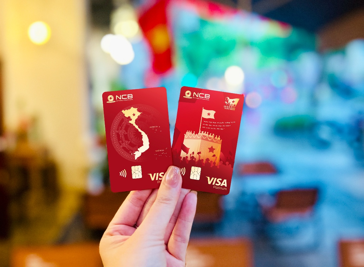 Thẻ Visa “Tự hào” của NCB rực rỡ mọi ngóc ngách Thủ đô dịp 80 năm Quốc khánh - Ảnh 1