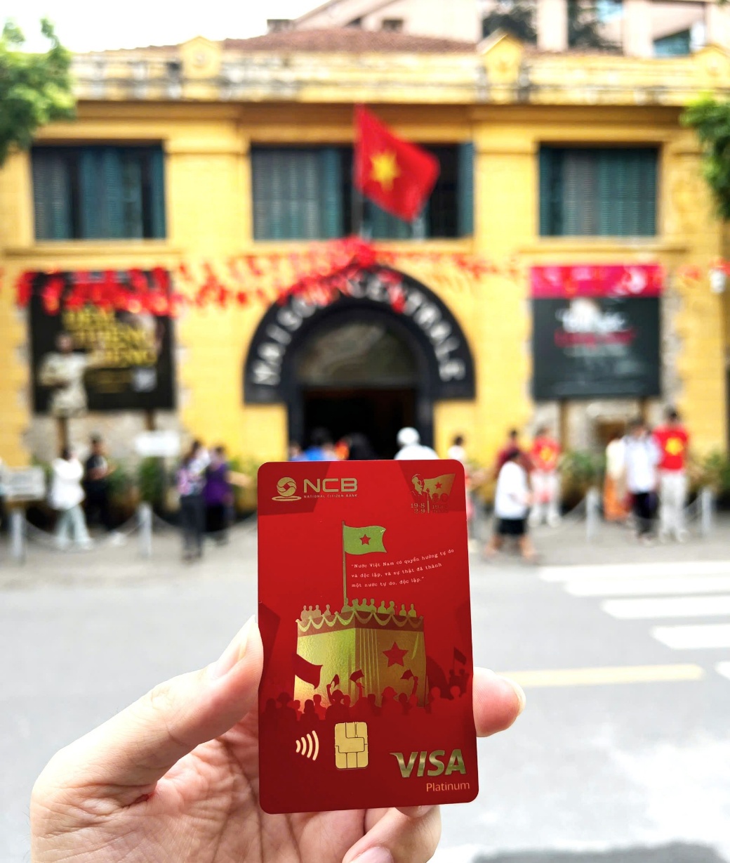 Thẻ Visa “Tự hào” của NCB rực rỡ mọi ngóc ngách Thủ đô dịp 80 năm Quốc khánh - Ảnh 4