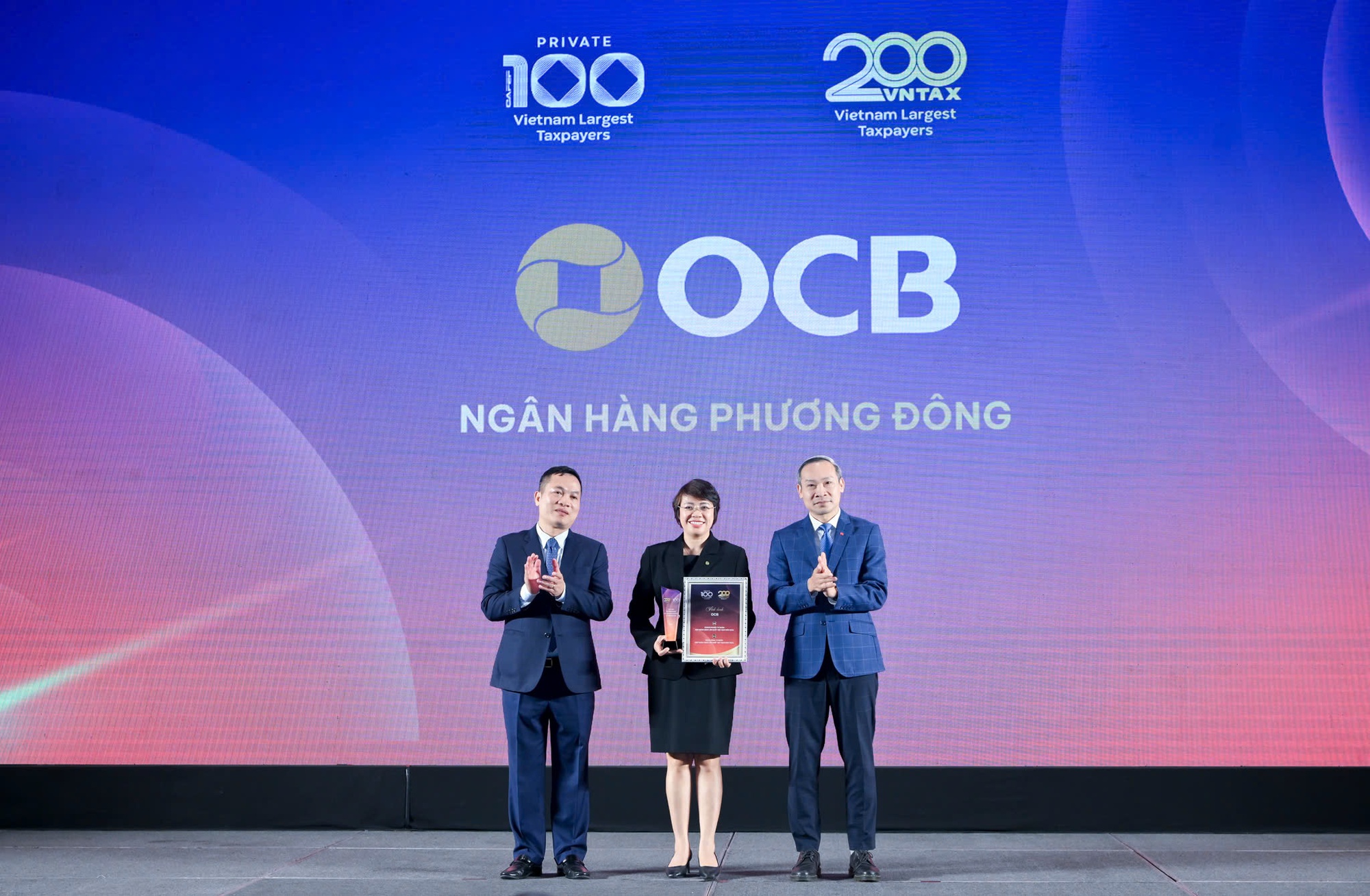 OCB tiếp tục được vinh danh trong top doanh nghiệp nộp ngân sách lớn nhất Việt Nam 2025 - Ảnh 1