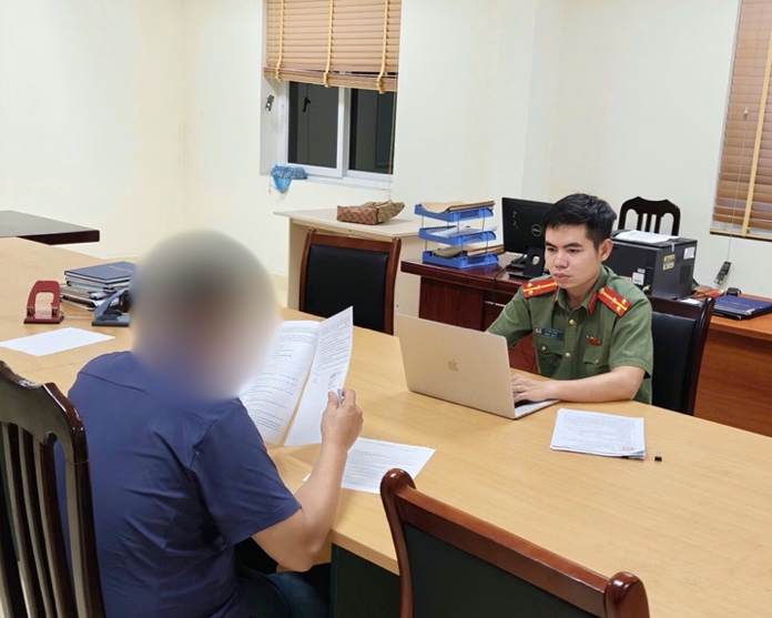 Công an xã Ô Diên xử phạt 02 trường hợp đăng thông tin sai sự thật về dự án Noble Palace Tay Thang Long trên địa bàn - Ảnh 2