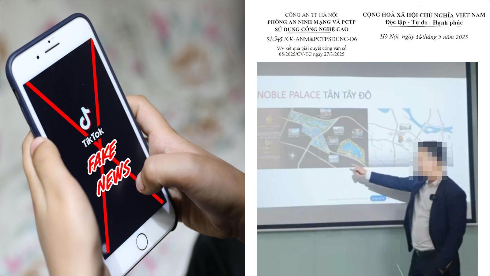 Công an xã Ô Diên xử phạt 02 trường hợp đăng thông tin sai sự thật về dự án Noble Palace Tay Thang Long trên địa bàn - Ảnh 3