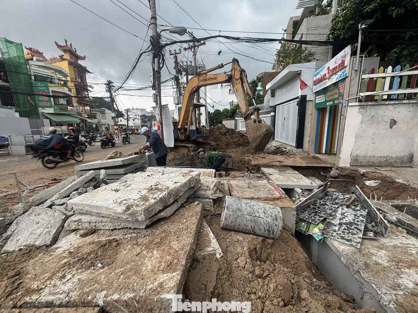 Hiện trạng dự án 'tháo nút cổ chai' đường hơn 1.000 tỷ tại TPHCM sau gần 7 tháng thi công - Ảnh 10