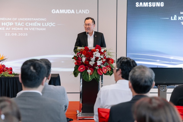 Gamuda Land Việt Nam bắt tay Samsung, kiến tạo giải pháp sống thông minh và bền vững - Ảnh 2